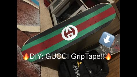 gucci grip tape with blue flowers|Gucci grip clock.